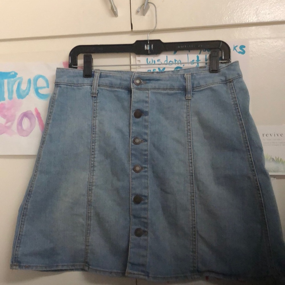 Denim skirt